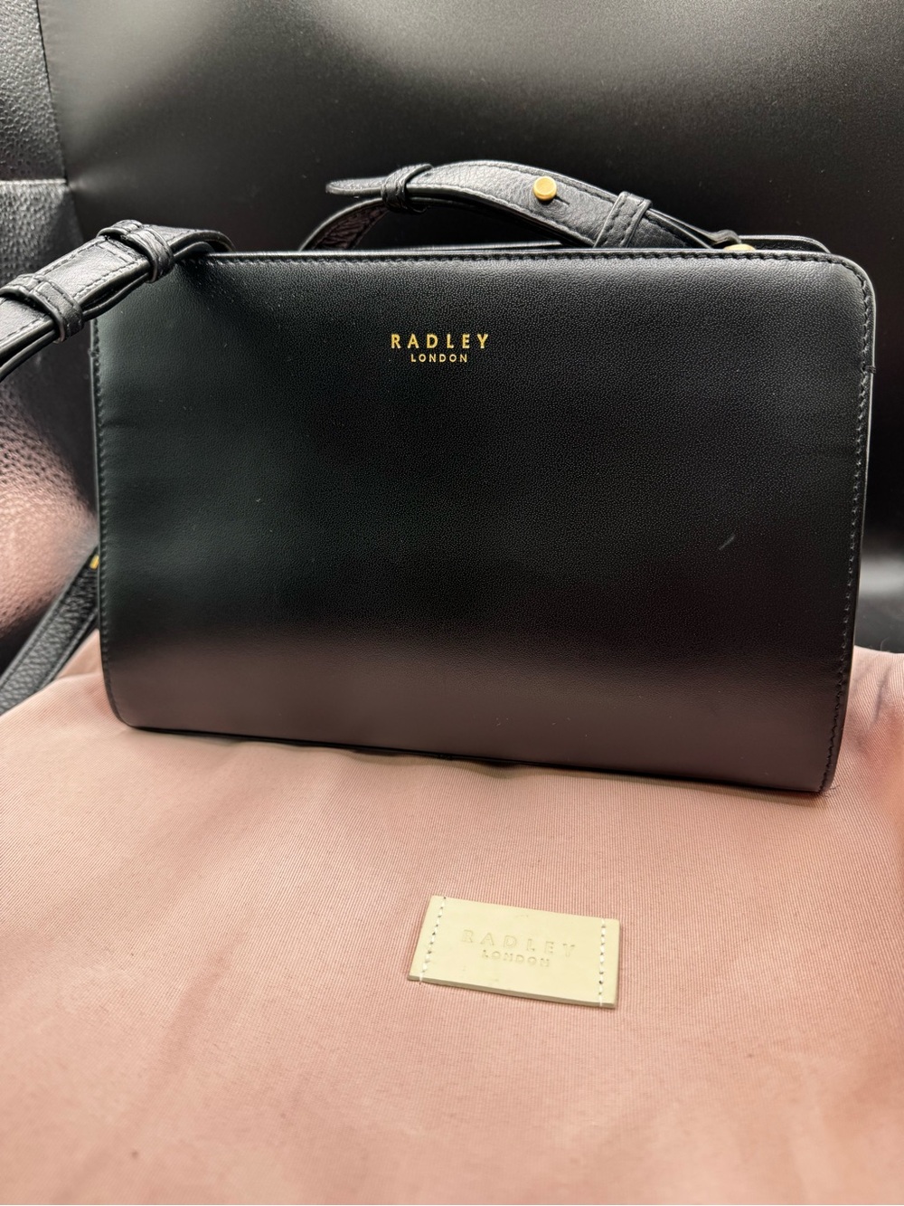 Radley London Liverpool St Crossbody Purse Black - Picture 4 of 7